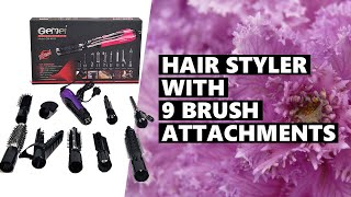 Hot Air Hair Styler[10 in 1 Hair Styling Brushes]Fabvariety.ae