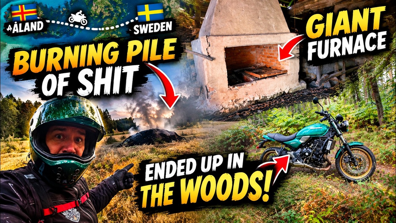 I Rode My Motorcycle to Sweden… Then Ended Up in the Woods #7 (ENG)