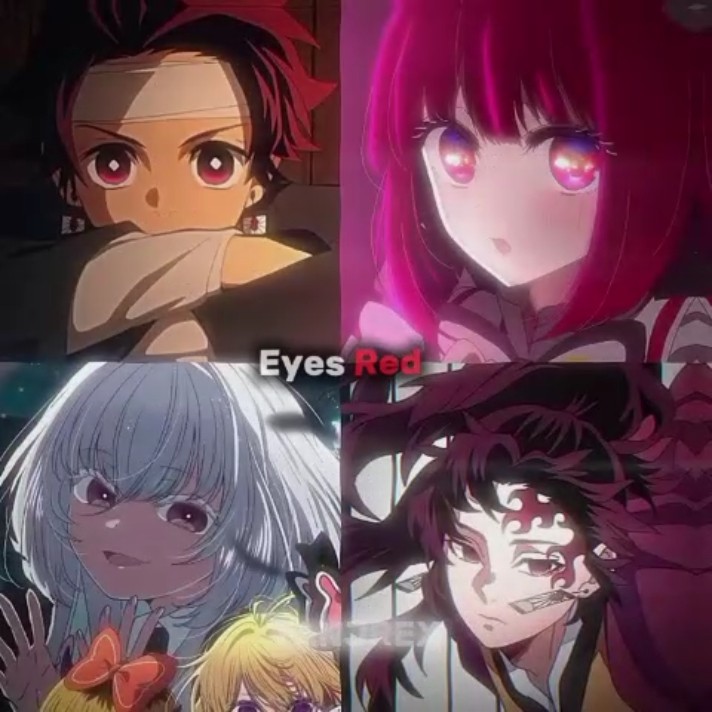 Demon Slayer*Oshi No Ko #collab #demonslayer #oshinoko #ai #tanjiro #aqua #fyp #viral #trend #anime