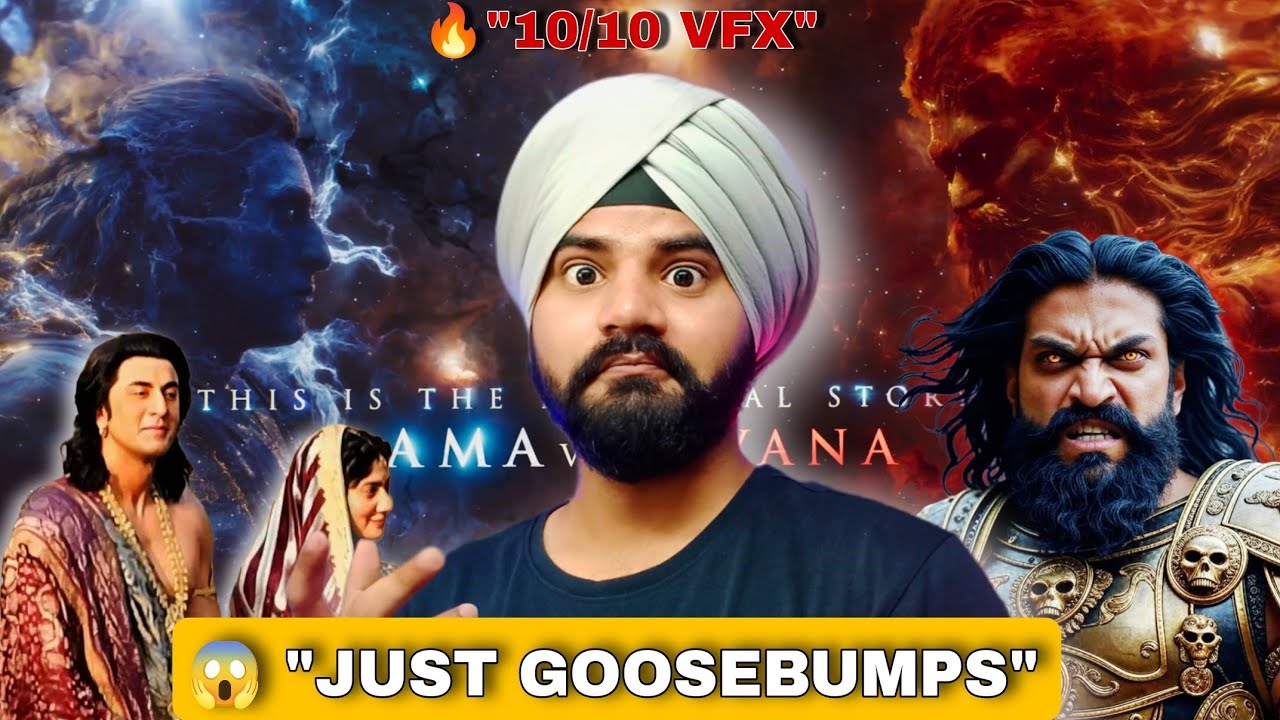 Ramayana Teaser Reaction 🔥 Ranbir as Ram, Yash as Raavan | Better Than Adipurush?