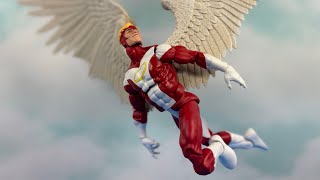 MARVEL LEGENDS ANGEL X-MEN DELUXE SERIES ACTION FIGURE REVIEW