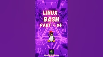 Linux Bash Part 04 #linux #coding #bash #aws #pythonbashscripting #python #cloudcomputing