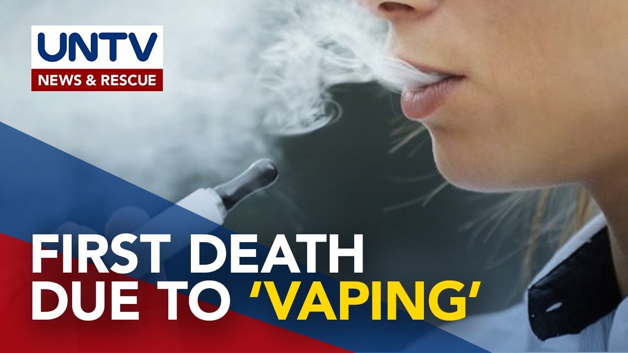 DOH announces first confirmed recorded death linked to vaping