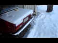 Lada 1200S -22 celsius cold start