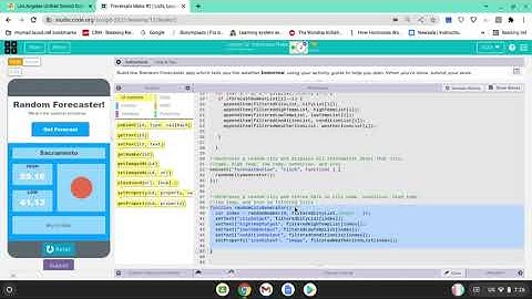 Random Forecaster App