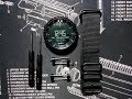 Suunto  core  all black  replace  zulu  strap