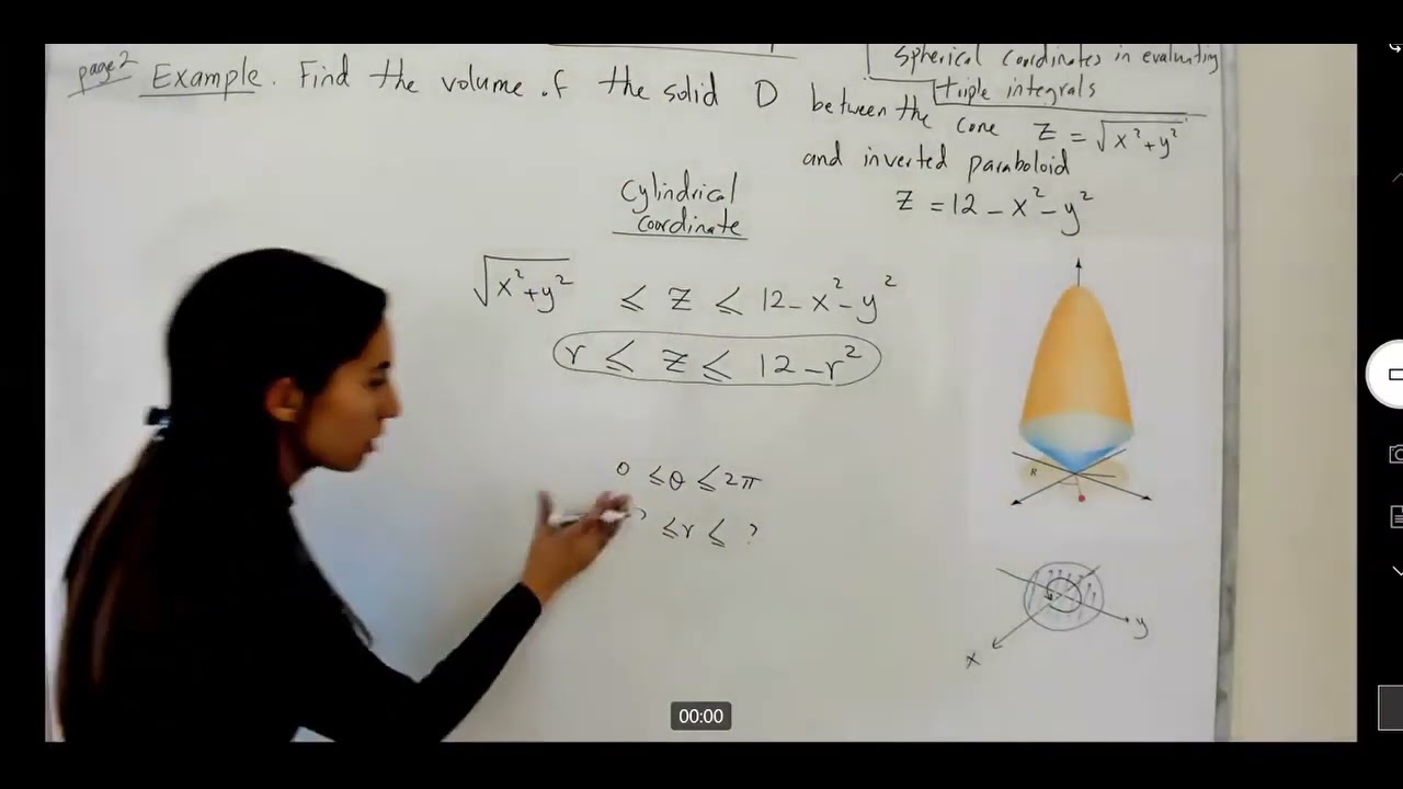 Triple Integral Bounded By Cone Z sqrt x 2 y 2 And Paraboloid Z 12 x 2 Triple Integral Bounded By Cone Z sqrt x 2 y 2 And Paraboloid Z 12 x 2