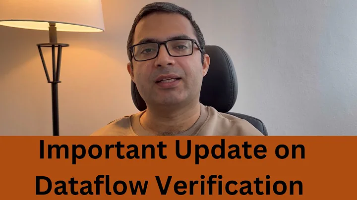 Important Update on Dataflow Verification | Dataflow |SCFHS | Mumaris
