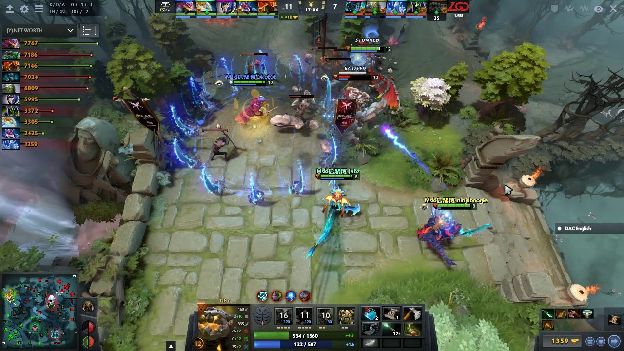 LGD GAMING VS Mineski Game 4 Final DAC 2018 BO5 Highlights