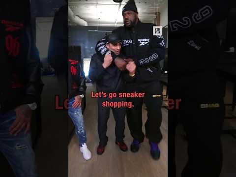 Видео: Shaq couldn't wait to get started on Sneaker Shopping 