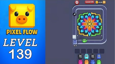 Pixel Flow Level 139 Walkthrough