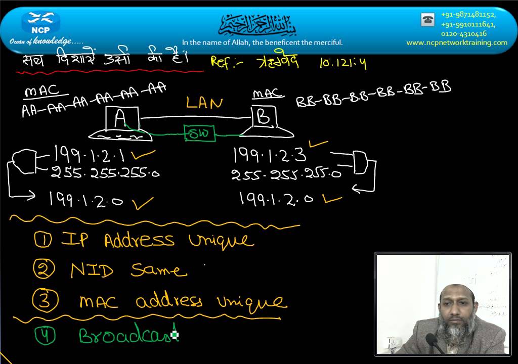 17 Unique IP ,Unique MAC , Same NID , Same BID @ www ncpnetworktraining ...