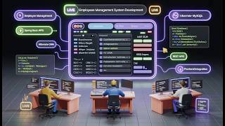 💼 Spring Boot + Hibernate Employee Management System | Full Project Tutorial