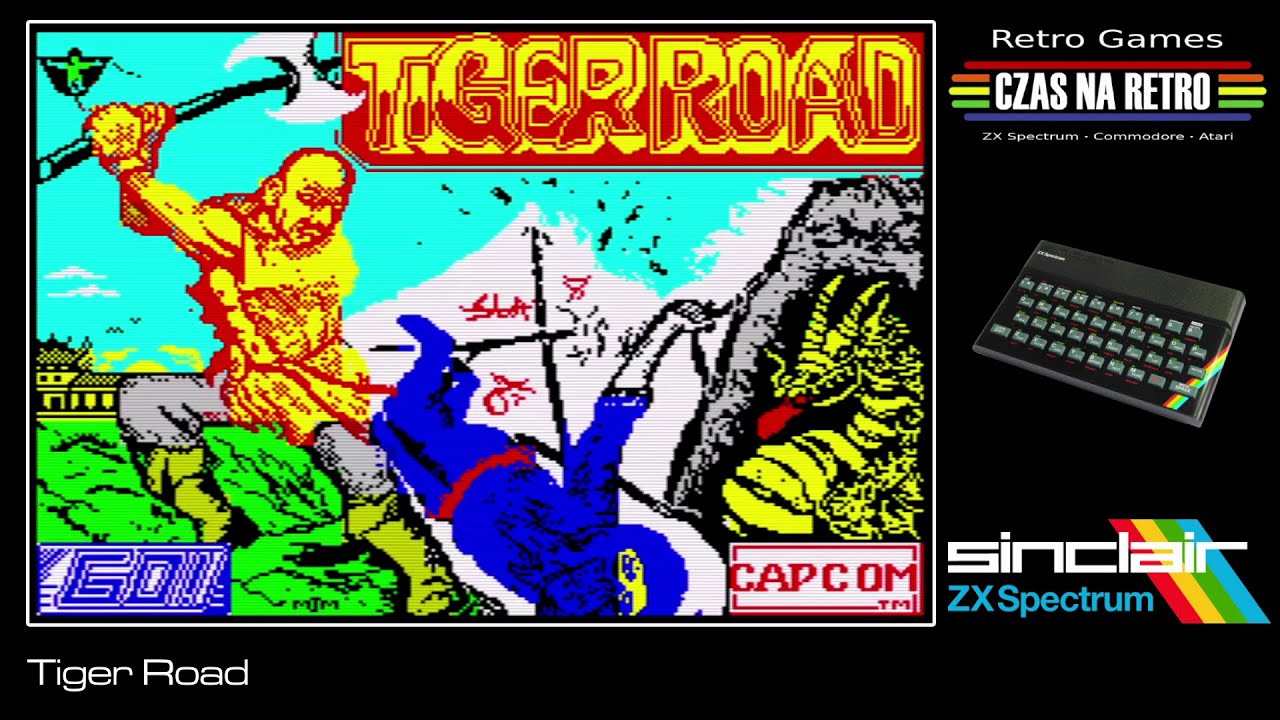 Tiger Road (1988) - ZX Spectrum - YouTube