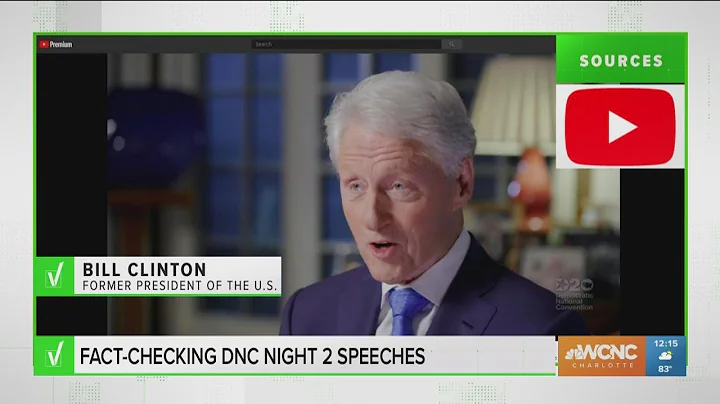 VERIFY: Fact-checking Bill Clinton's DNC speech