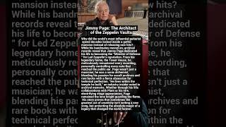 Jimmy Page The Architect of the Zeppelin Vaults
