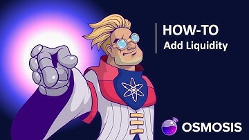 How to Add Liquidity on Osmosis DEX