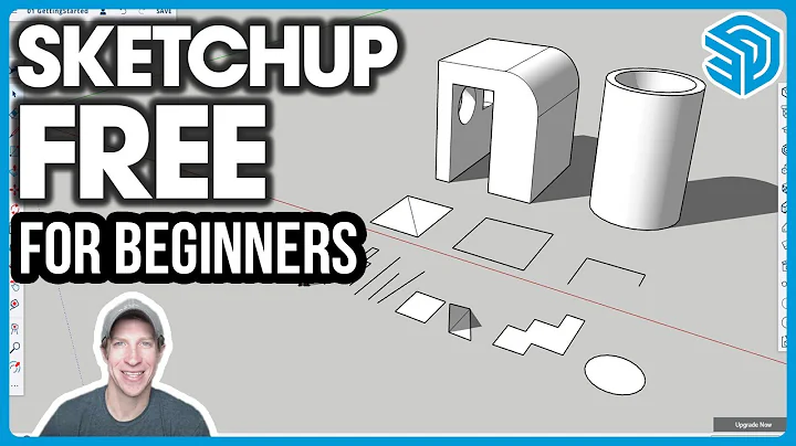 Getting Started with SketchUp Free - BEGINNERS START HERE (Part 1)