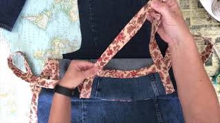 Making your own Recycled Denim Apron
