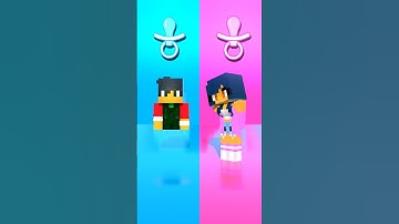 Aphmau Choosing her partner #fypシ #minecraft #minecraftanimation #maizen #mystreet