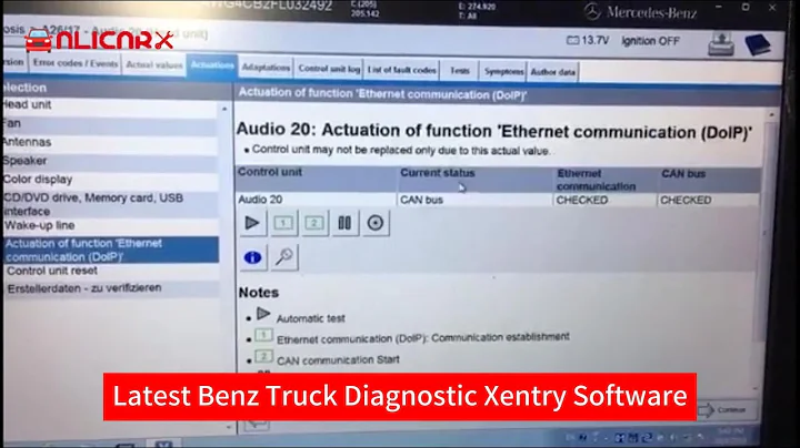 Benz Truck Diagnostic Kit with Laptop CF53 | MB Star Xentry DAS 2025.9 – 12V Cars & 24V Trucks