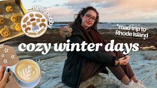 Winter Days in My Life ❄️ Cozy Crafts, Reading Updates, and a Road Trip