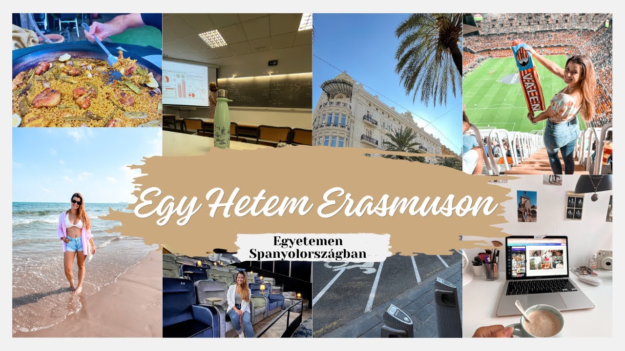 Erasmus+ Spanyolországban🇪🇸: Egy hetem az egyetemen☀️📚🌴 Fónagy Kitti