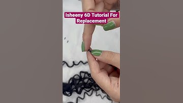 The Most Detailed Replacement Tutorial For 6D Hair Buckle 6D Hair Extensions