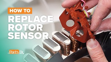 How to replace Fisher & Paykel washing machine Rotor Position Sensor part # 424349P