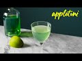 The best appletini recipe w diy sour apple liqueur  aquavit