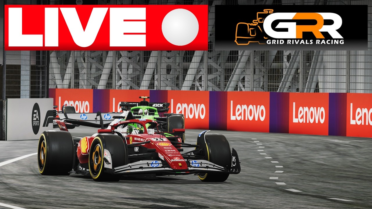 [F1 25] Grid Rivals Racing 2025-26 | R10 | Singapore GP League Race ...