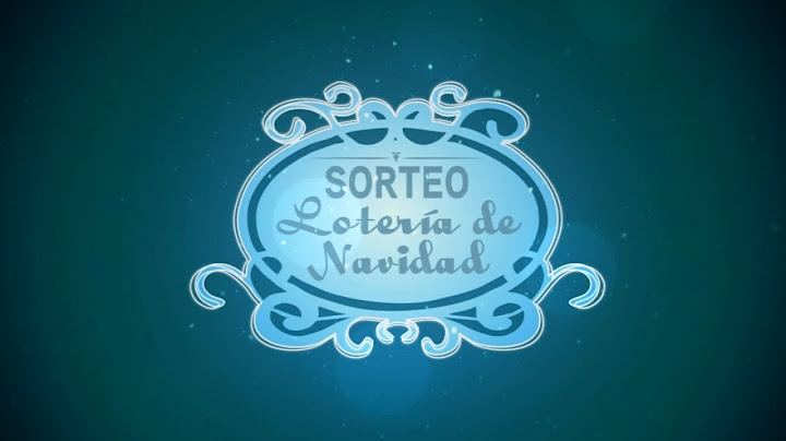 Sorteo Lotería de Navidad 2021 | DIRECTO