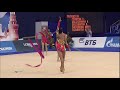 Kazakhstan 3 Ribbons + 2 Ropes 2010 World Championships (HD)