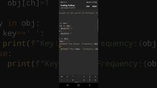 Python Tutorial: Character Frequency Counter in a String