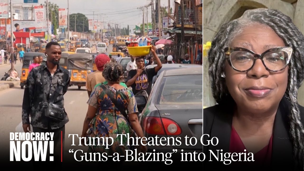 Trump Threatens to Go "Guns-a-Blazing" into Nigeria over "Killing of Christians"
