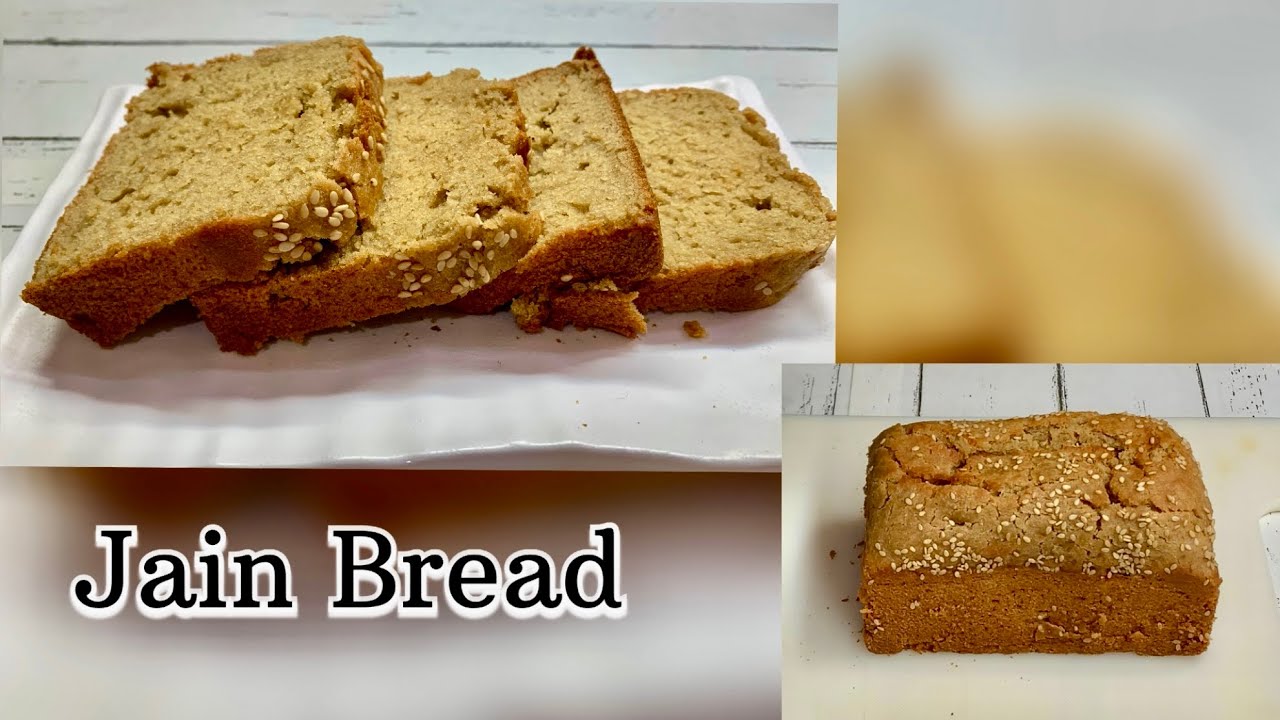 Jain Bread. No Yeast, No Maida, No Oven Wheat flour Bread. Soft, Spongy