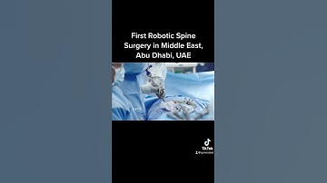 First robotic spine surgery in Middle East, Abu Dhabi, UAE #uae #AbuDhabi #Dubai #Spine #Health ￼