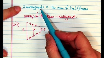 Midsegments of a Trapezoid