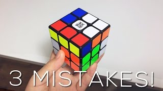 Top 3 MISTAKES Beginner Cubers Make! | Weekly Cubing Topicals