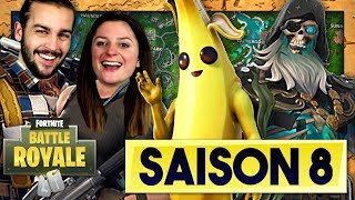 SAISON 8 FORTNITE : PASSE DE COMBAT ET NOUVELLE MAP !