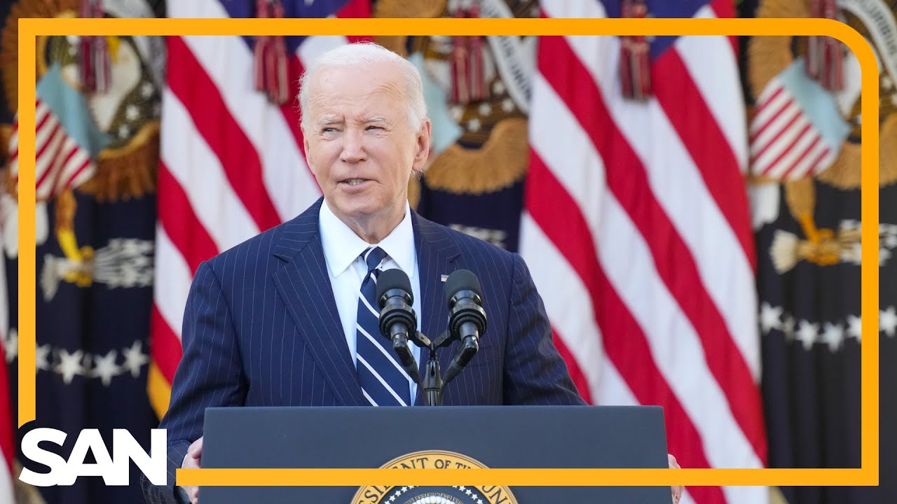 Biden addresses the nation, promises peaceful transition to Trump - YouTube