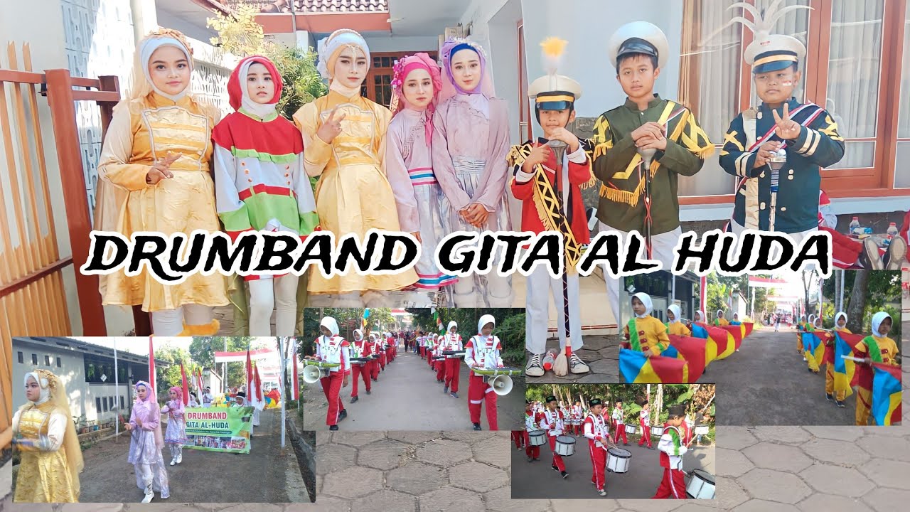 drumband MI , gita al huda di jalan sehat babalan lor