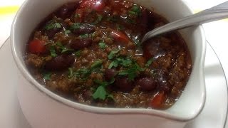 طريقة عمل تشيلي اللحم المكسيكى  Mexican Beef Chilli