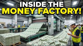 Inside the US Money Factory! How Billions of Dollars Are Printed!!!