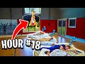 24 HOUR CHALLENGE IN BASKETBALL GYM!