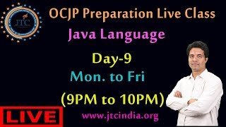 Core Java live class | OCJP Preparation || Literals in core Java by Som Sir Day-10