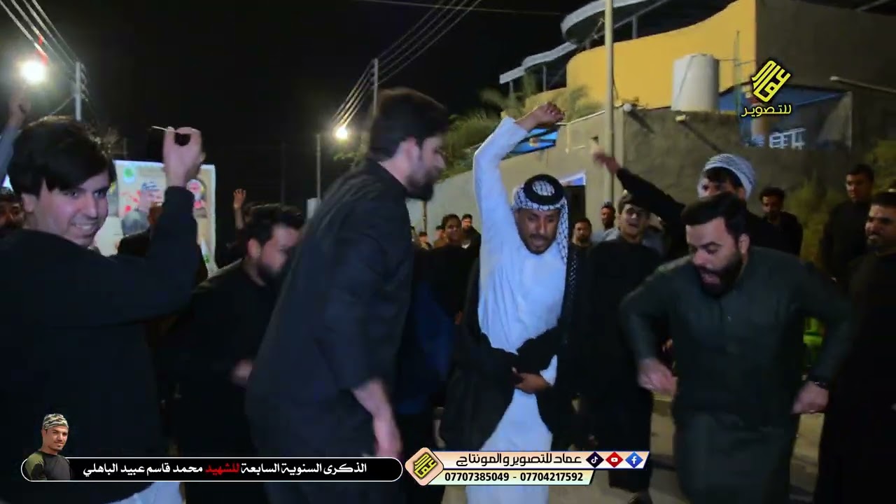 سيد عطية ومحمد ابو كرم وتوني المنصوري .الذكرى السنويه السابعه للشهيد محمد قاسم الباهلي 