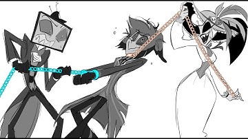 Alastor Abuse 😭 | HAZBIN HOTEL COMIC