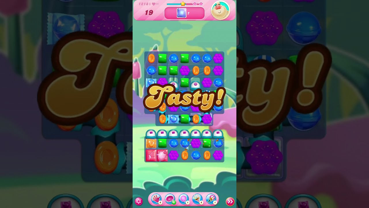 Candy Crush Level - 1215 to 1220