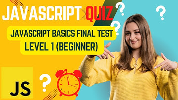 🔥 JavaScript Final Test – Level 1 (Beginner) 🔥Code Crack